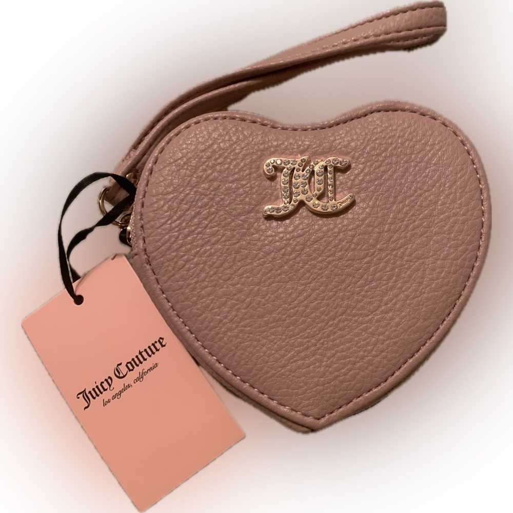 Juicy Couture Pink Heart Wristlet *TAG IS NOT ATTACHED*